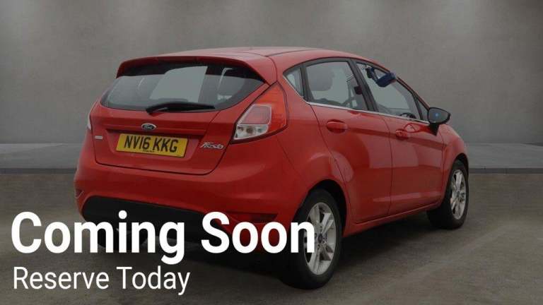  Ford Fiesta 1.0T EcoBoost Zetec Euro 6 (s/s) 5dr Petrol Manual