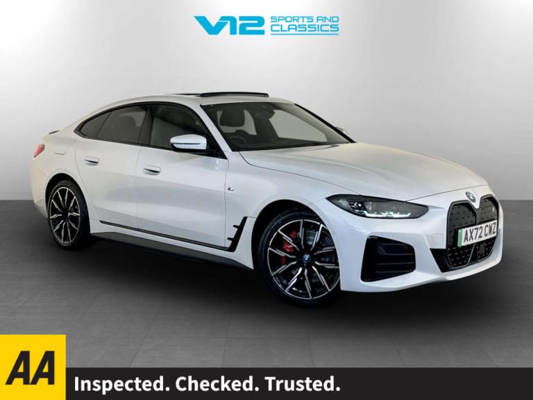 2023 BMW i4 250kW eDrive40 M Sport 83.9kWh 5dr Auto COUPE ELECTRIC Automatic