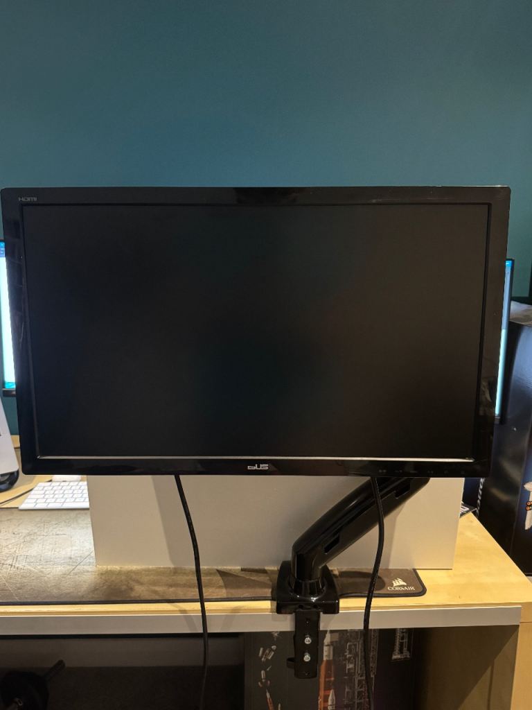 image for Asus 1080p Monitor with Invision MX150 arm mount