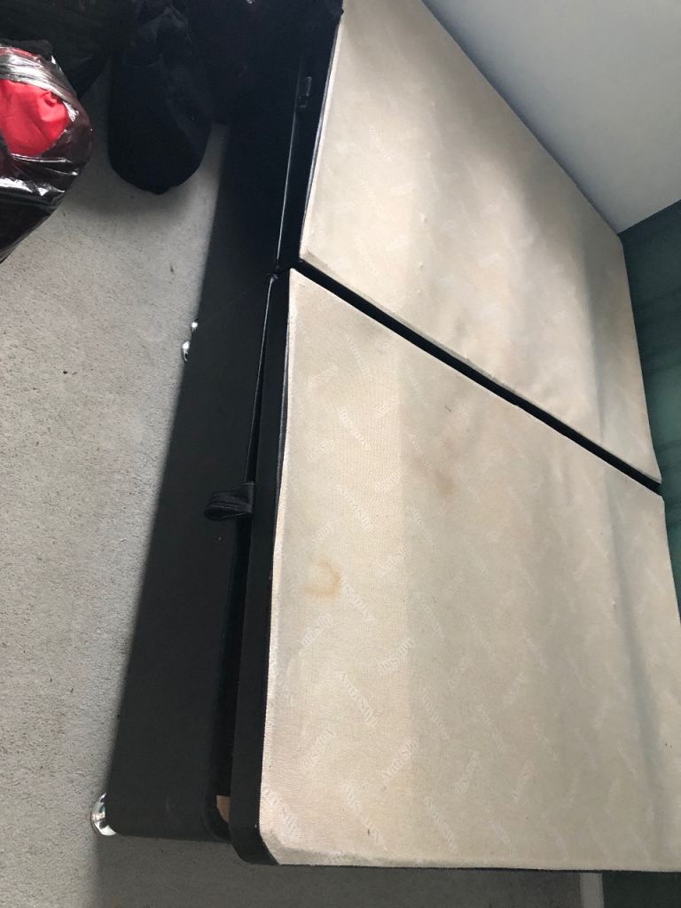 FREE small Double Bed Frame with Under-Bed Storage – Good Condition
