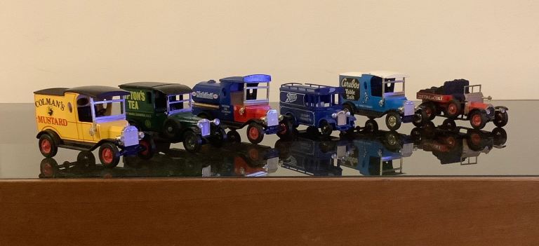 Collection of 1970’s model vintage vans