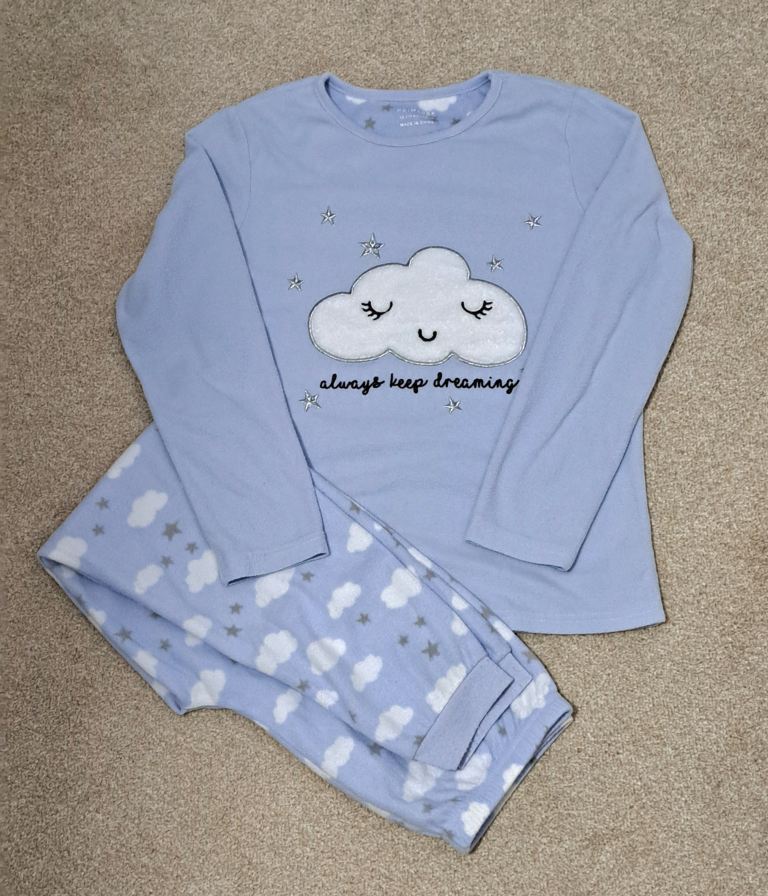 Kids fleece pyjamas pj's 