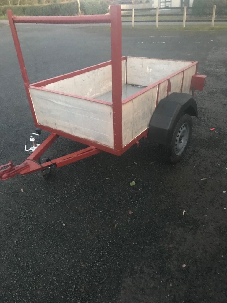 6x4 car trailer 