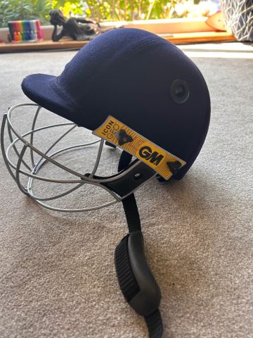 gm icon cricket helmet Limited Edition Bat GM Cricket Helmet - Blue,