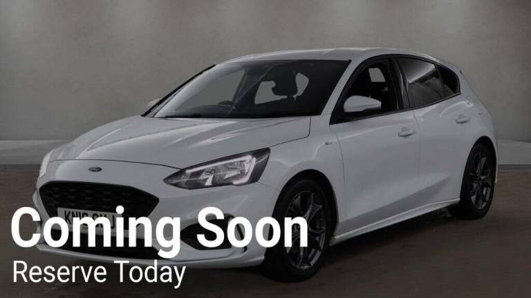 2019 Ford Focus 1.0 EcoBoost 125 ST-Line 5dr HATCHBACK PETROL Manual