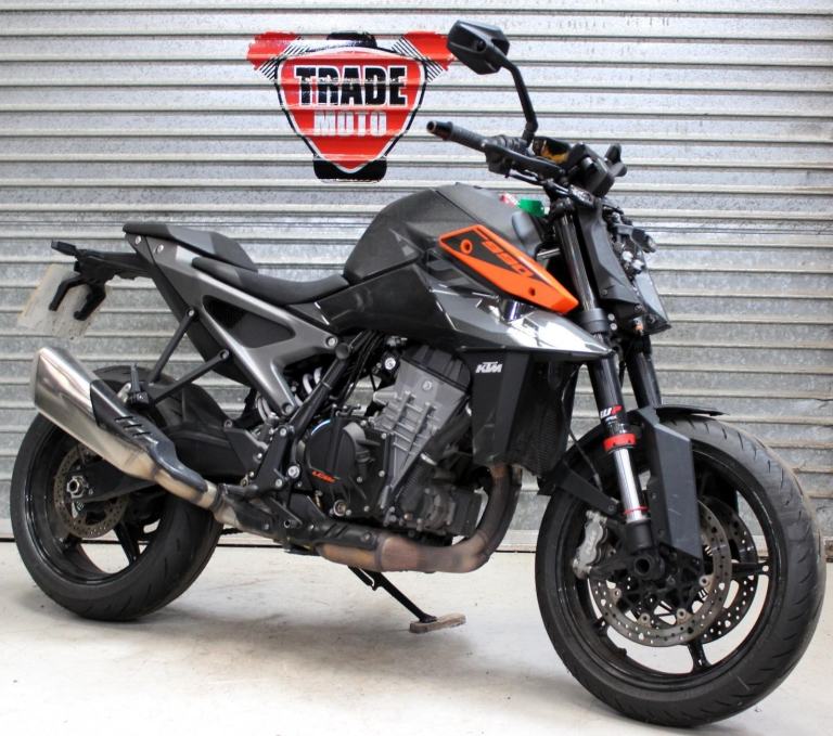 2024 24 KTM DUKE 990 ABS NEW SHAPE RUNNING PROJECT TRADE SALE 3768 MILES CAT N