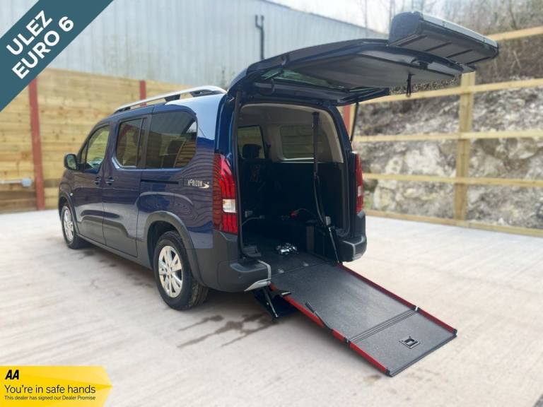 2021 Peugeot Rifter L2 LWB 5 Seat Petrol Auto Wheelchair accessible Disabled access Vehicle WAV M...