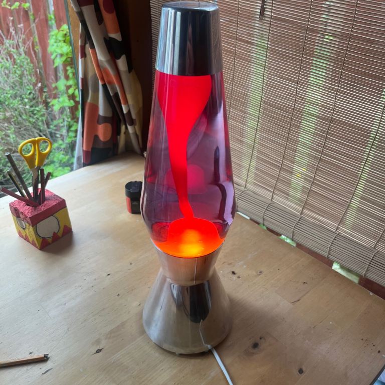 Mathmos 1963 Astro Original Lava Lamp with 9x Spare Bulbs