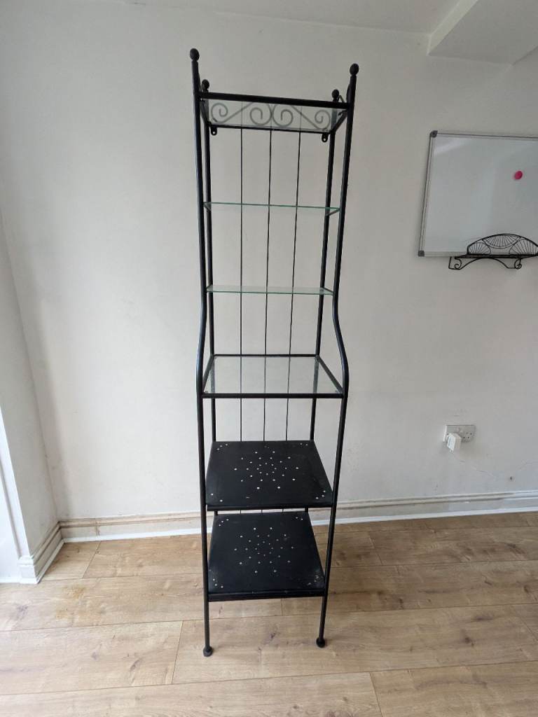 Ikea Black Shelves
