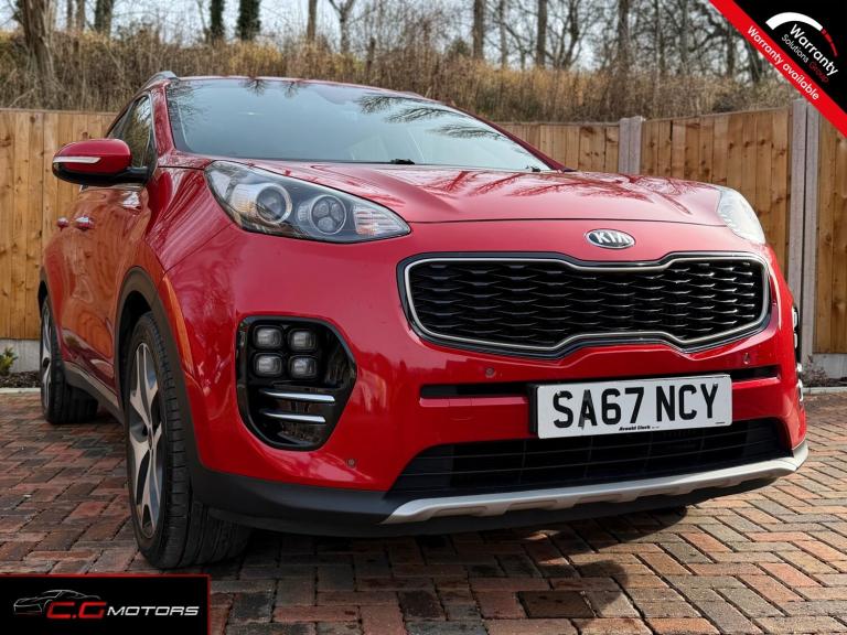 KIA SPORTAGE 1.7 CRDi GT-Line Edition Red Manual Diesel 2017