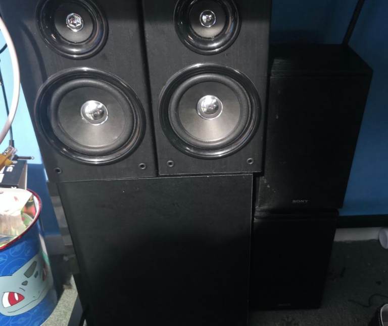 4 speakers one sub
