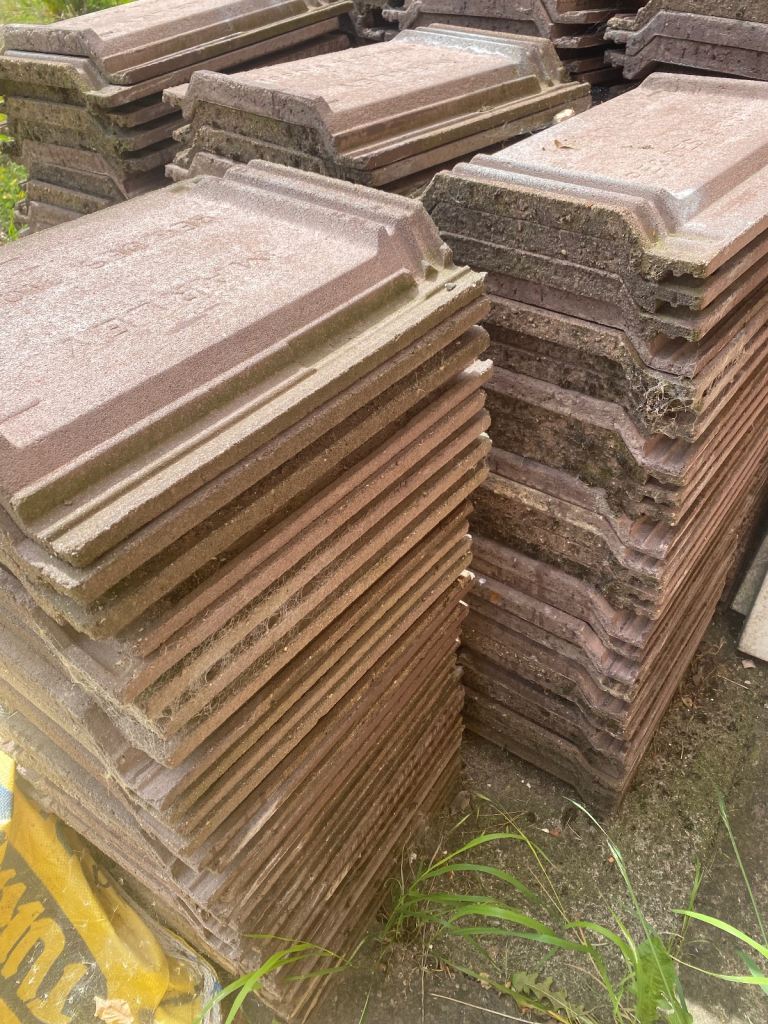 Marley Roof tiles approximately 60