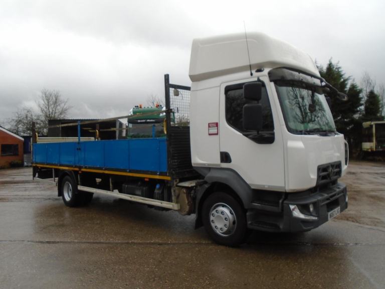2017 RENAULT D14 14T DROP SIDE WITH TAIL LIFT 