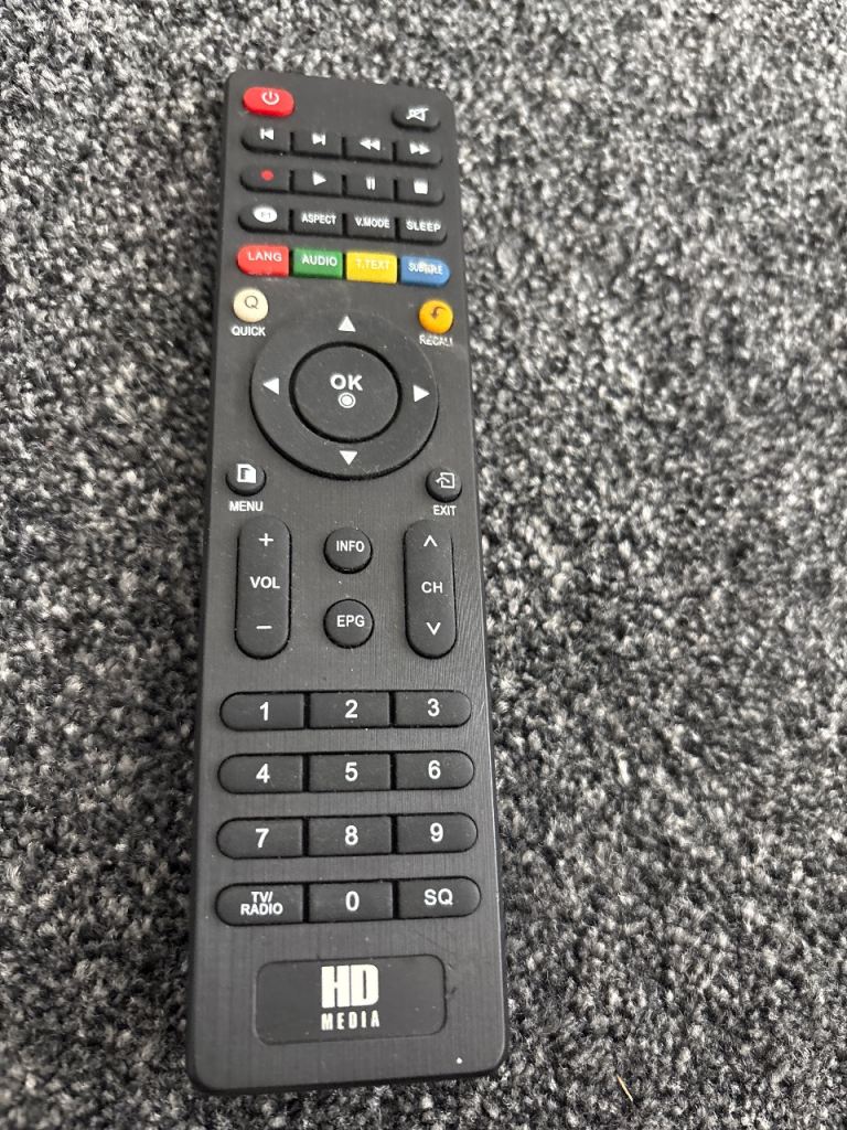HD Media Remote Control – Great Condition, Fully Working