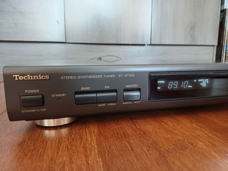 Flagship Technics radio tuner separate 