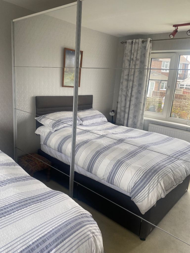 Freestanding Mirror wardrobe. 