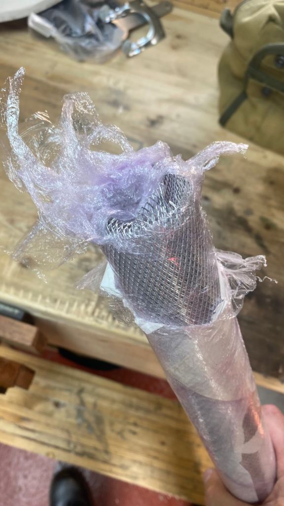Fine metal mesh, good for crafting, sculpture, shape forming