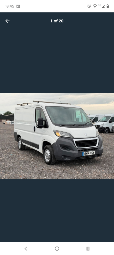 Peugeot, BOXER, Panel Van, 2014, Manual, 2198 (cc)