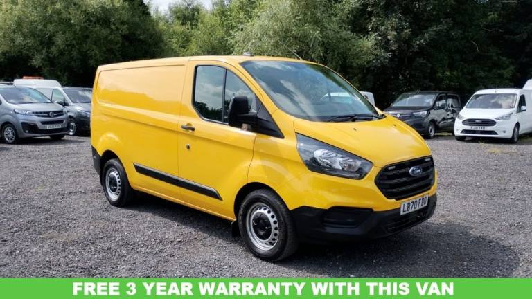 2020 Ford Transit Custom L1 H1 TDCI 130 PS 340 LEADER SWB FREE 3 YEAR WARRANTY COVER ON THIS VAN ...