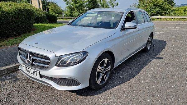 2019 Mercedes E220d W213 estate, automatic, double tablet display