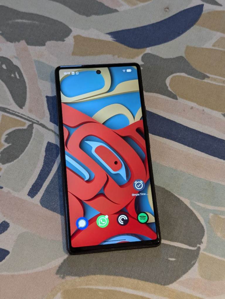 image for Google Pixel 6 - Stormy Black - 5G - OLED - 128 GB (unlocked)