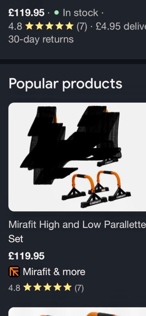 Low Parallette Set - NEW, Orange and Black