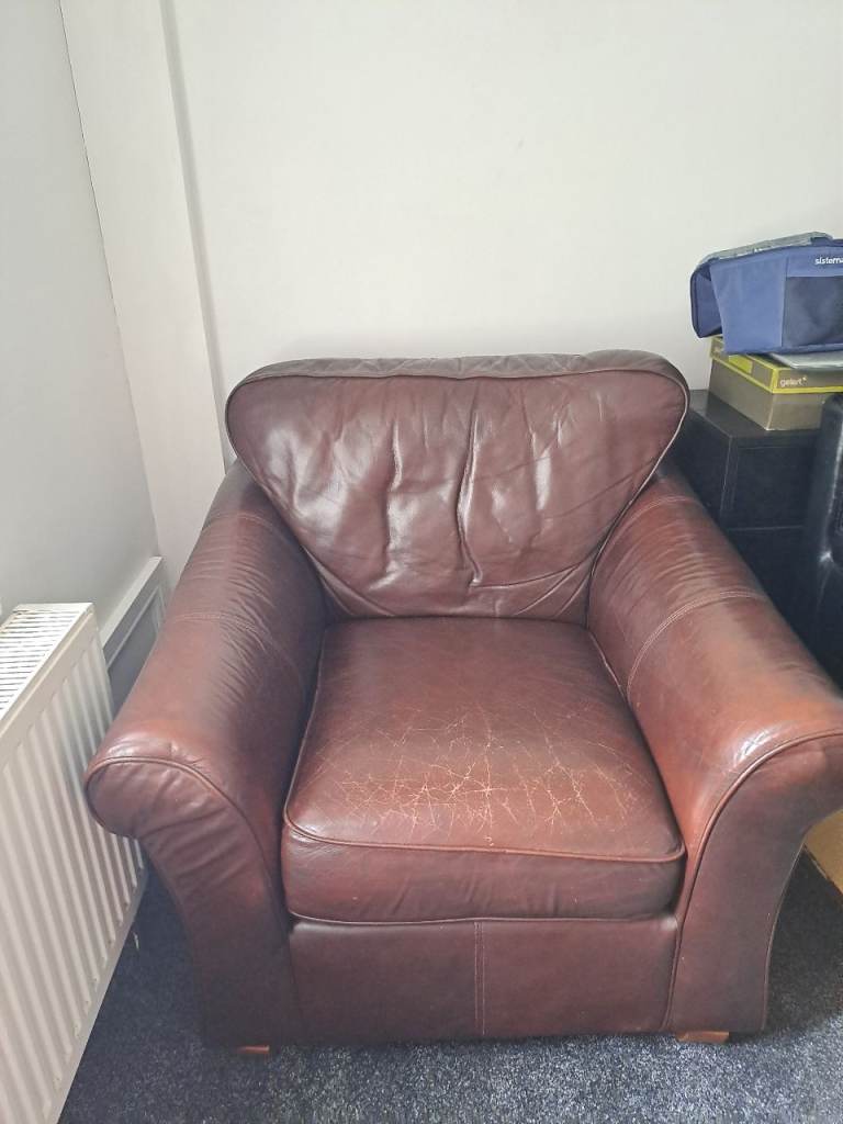 Leather Armchair - Only £20
