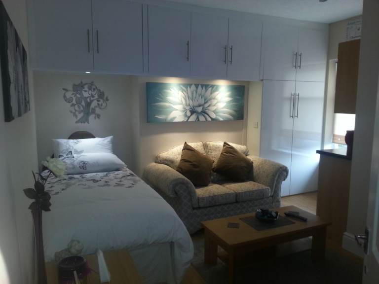 2nd floor single furnished studio apartment