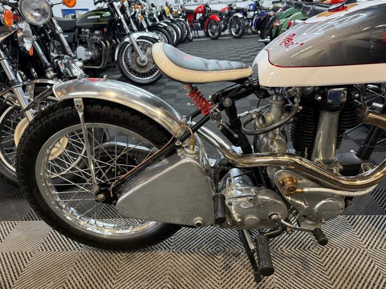 1948 BSA 499cc B33 'Big Red bobber ’ high quality build, outstanding 