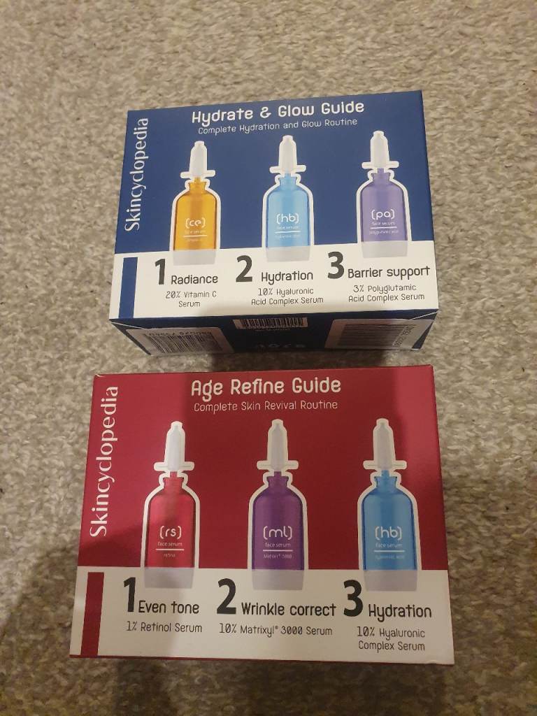 Hydrate and Glow guide face 