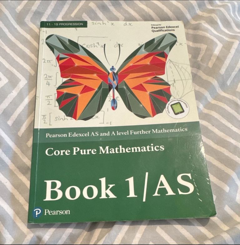 Core pure further maths Edexcel textbook with unused online digital edition code