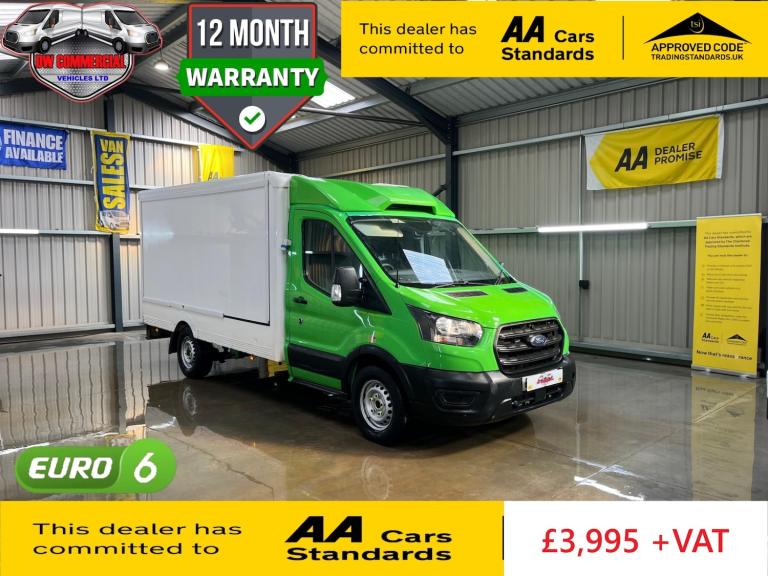 2020 Ford Transit 70 Plate Leader 2.0 EcoBlue 130 BHP Auto Fridge Freezer + VAT Refrigerated Box ...