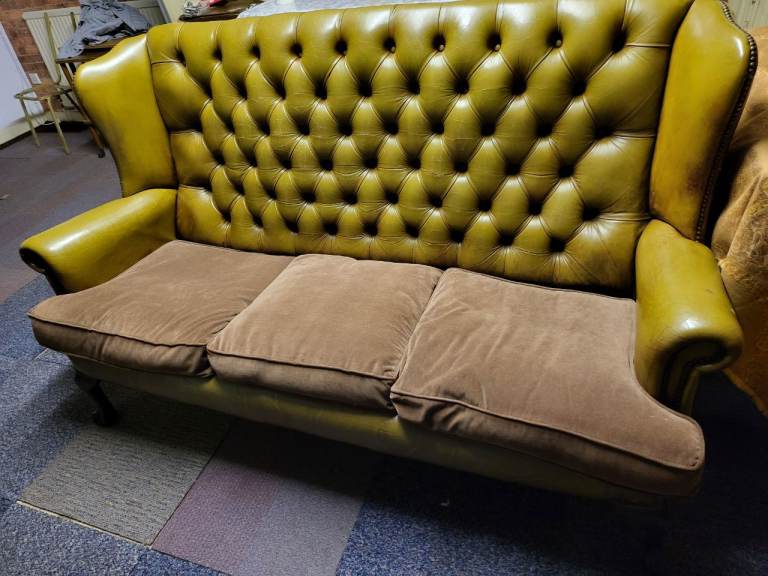 Brown sofa