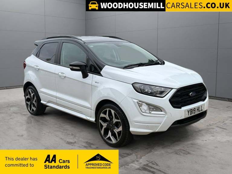 2019 Ford Ecosport 1.0T EcoBoost ST-Line Euro 6 (s/s) 5dr HATCHBACK Petrol Manual