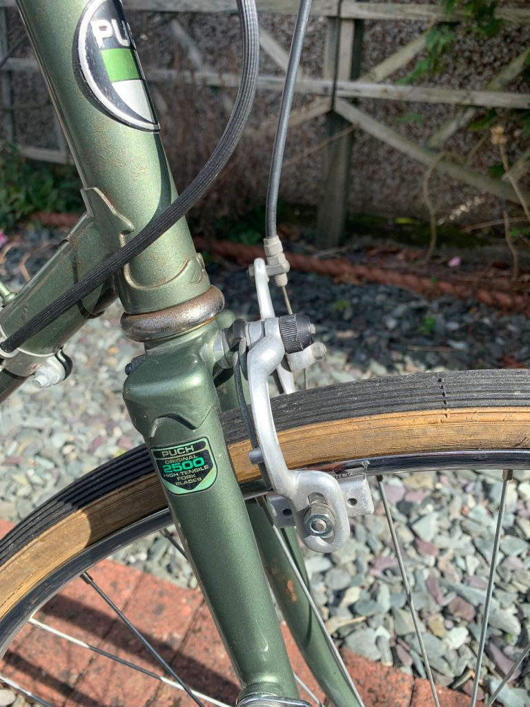 Puch vintage mixte road bike