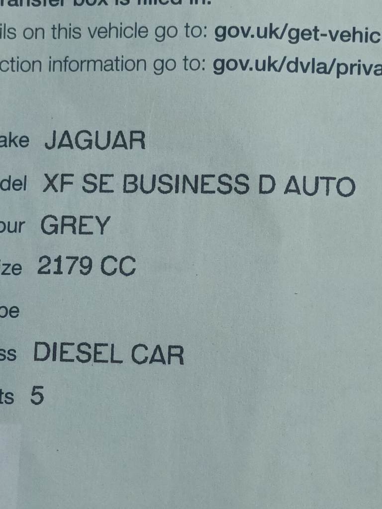 Jaguar, XF, Saloon, 2012, Other, 2179 (cc), 4 doors