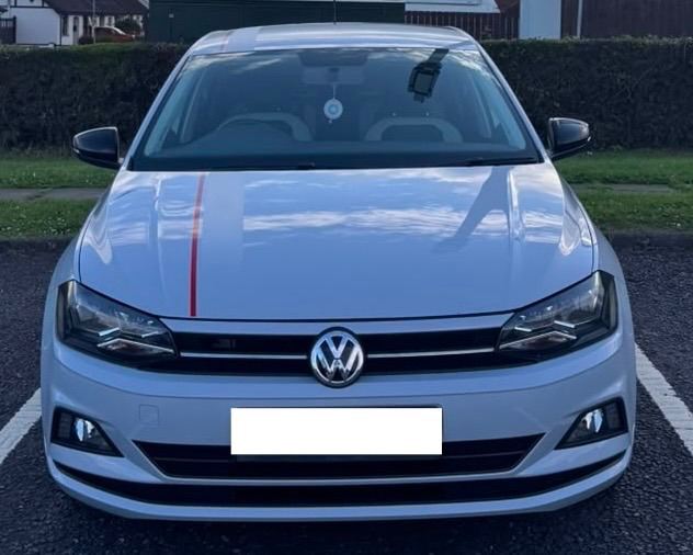 Volkswagen, POLO, Hatchback, 2018, Manual, 999 (cc), 5 doors White Silver Metallic 
