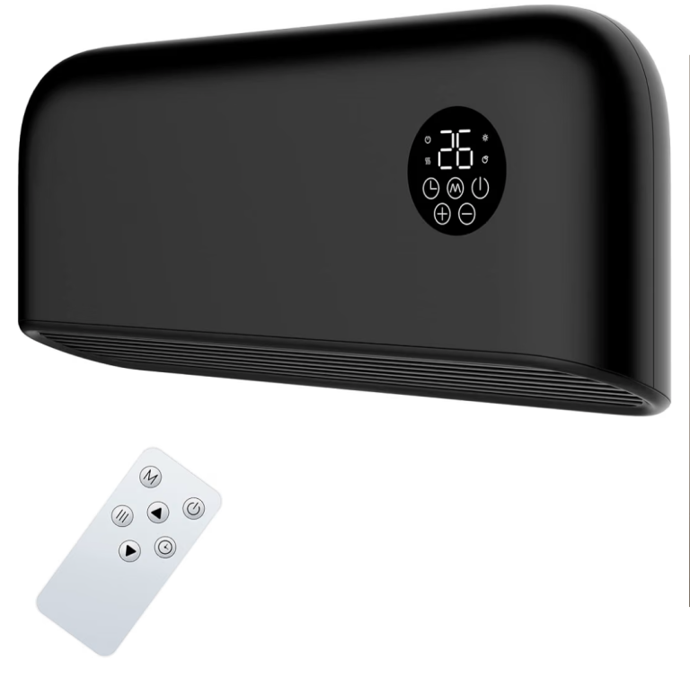 Wall-Mounted Electric Heater with Remote – As Good As New