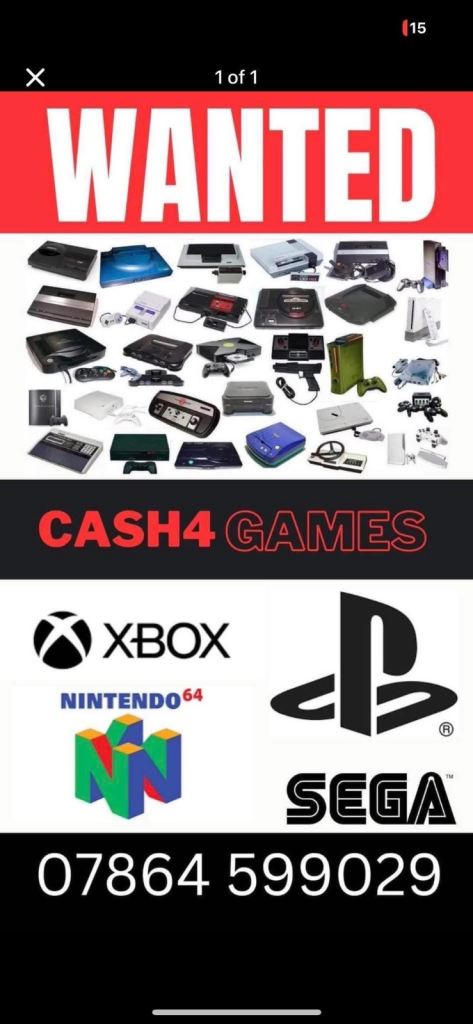 image for Video games for cash 
