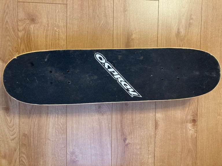 Osprey Ape Double Kick Skateboard, 31 x 8 Inch for Beginners with Maple Deck 