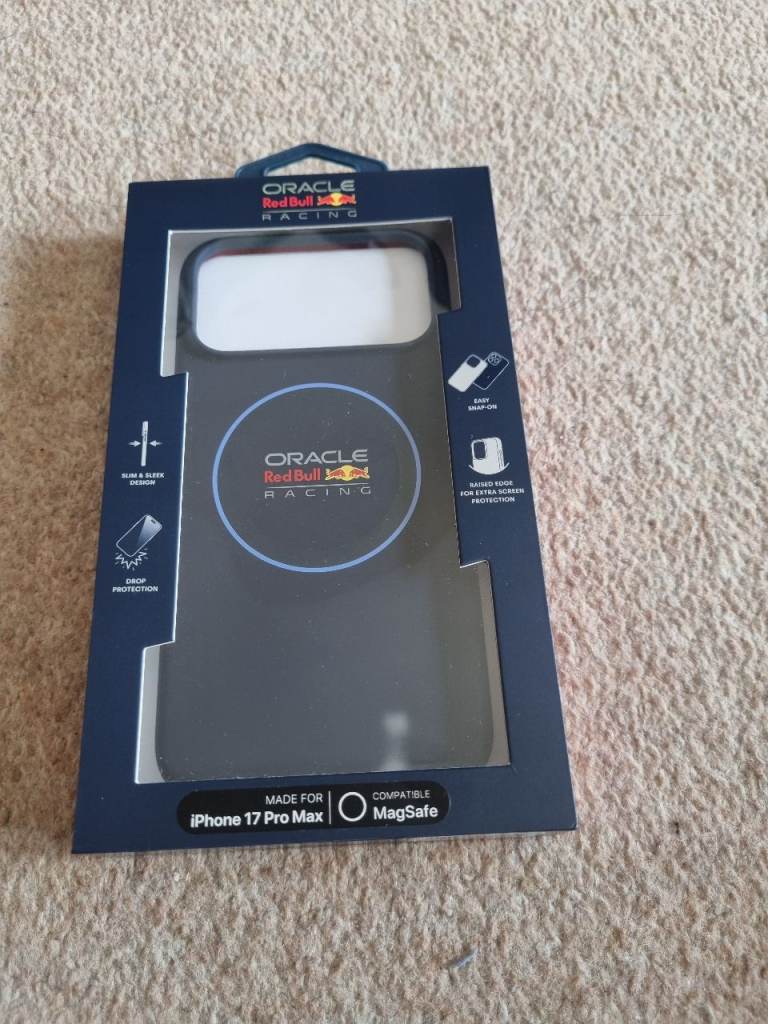 Brand New Oracle Red Bull Racing MagSafe iPhone 17 Pro Max Case