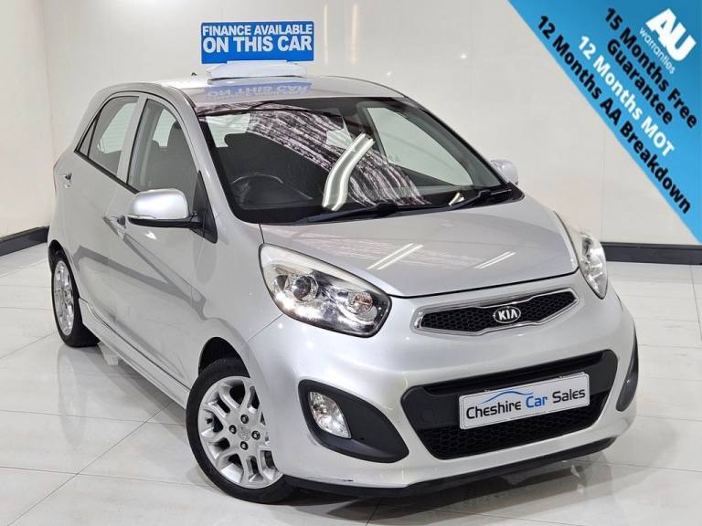 2013 62 KIA PICANTO 1.25 3 HATCHBACK 5DR PETROL MANUAL EURO 5 (84 BHP)