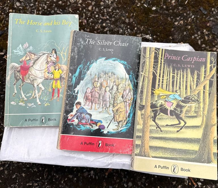 C.S. Lewis Narnia Books – The Horse and His Boy, Silver Chair, Prince Caspian
