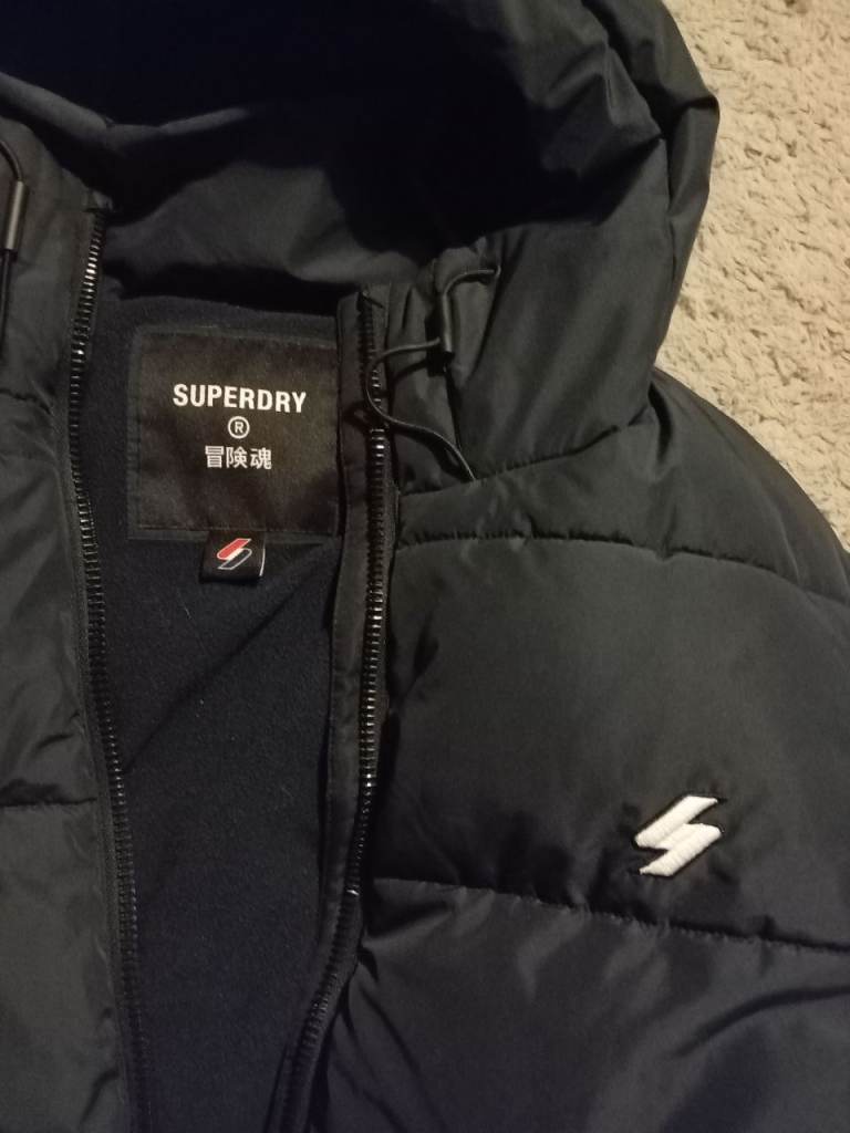 Mens super dry padded coat 