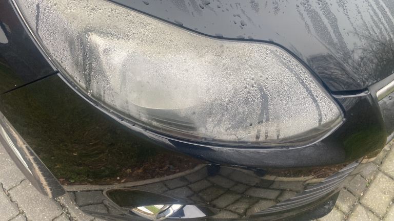 Pair Ford focus car headlights 