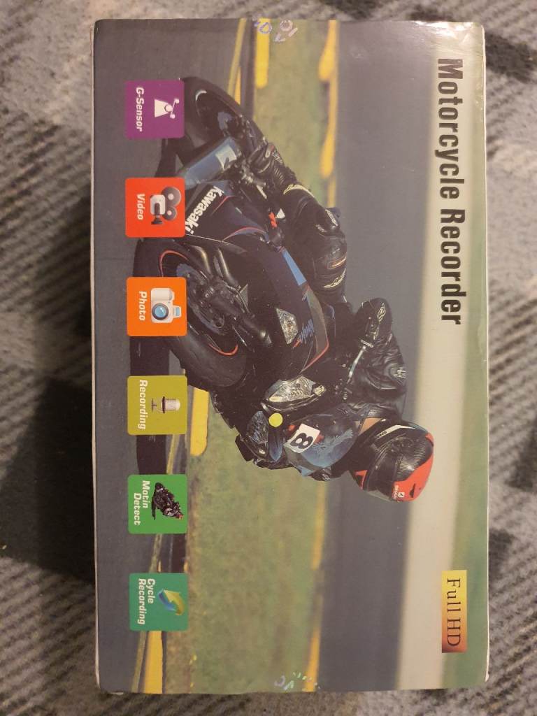 Motorcycle CCTV kit full HD 2 cameras, DVR. NEW