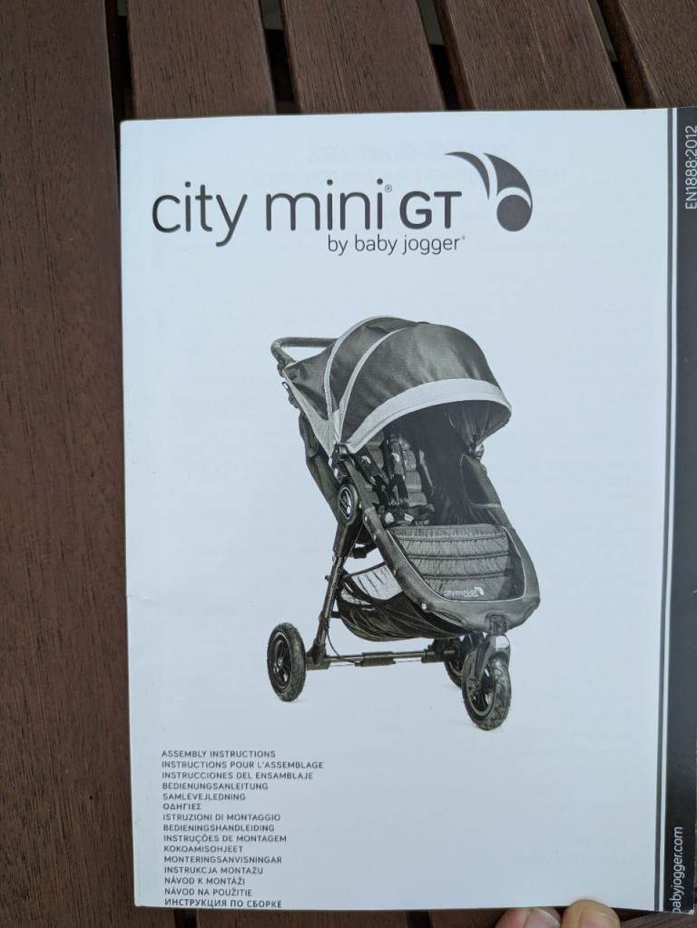 Baby Jogger City Mini GT plus cosy toes,rain cover and glider board