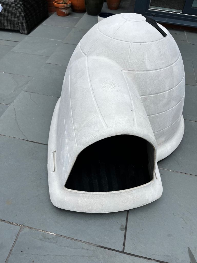 Dog igloo portable dog house medium 