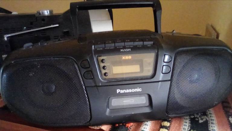 Panasonic Radio Cassette CD player Boombox Ghetto blaster