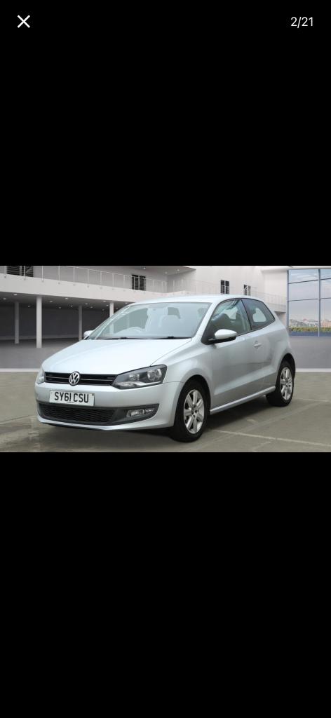 2011 Volkswagen Polo 1.4 Match 3dr HATCHBACK Petrol Manual